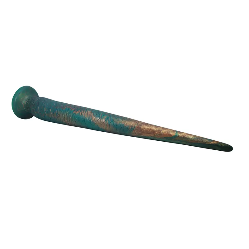 Silikonski dildo Verdant Titan i Lubrikant Beasty Sperm ku233